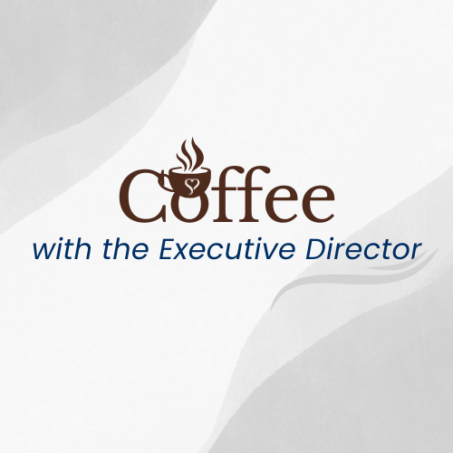 Coffee with the ED: March - logo